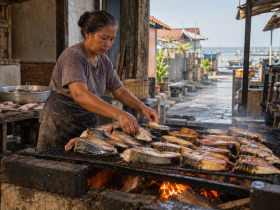 sentra pengasapan ikan Bandarharjo